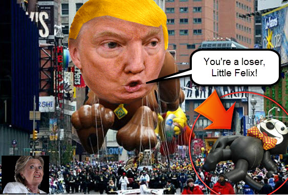 Trump Orders His Balloon To Front Of Macy’s Parade …And New York Will Pay For It!